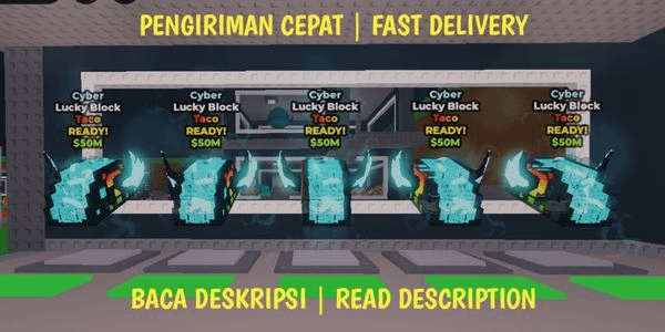 Gambar Product Cyber Taco Lucky Block