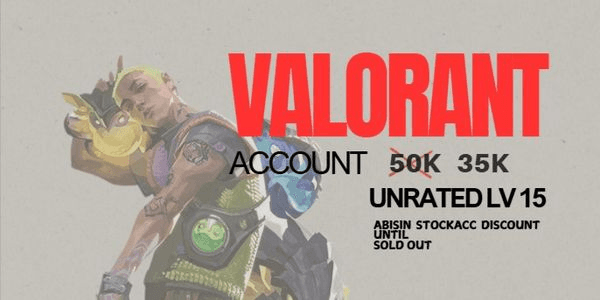 Gambar Product STARTER ACCOUNT Valorant | UNRATED | Lv 15
