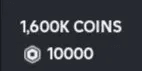 NFL Universe Football - 1,600,000 Coins【10000R】