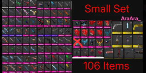 Small set (106 items) - Murder Mystery 2