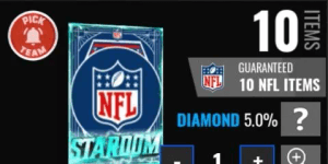 NFL Universe Football - New NFL Stardom Pack【5250R】