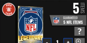 NFL Universe Football - New NFL Legendary Pack【1250R】