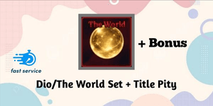 Set Dio/The World + Titolo Garantito