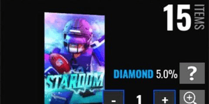 NFL Universe Football - แพ็ก Stardom ใหม่【5000R】