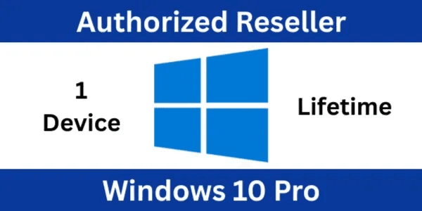 Microsoft Windows 10 Professional - 1 Device Lifetime