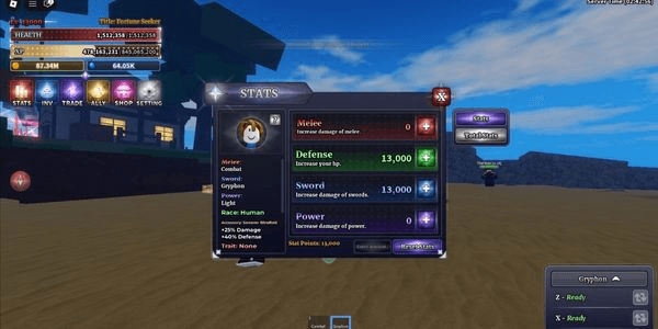 Gambar Product Sailor Piece Account LEVEL MAX