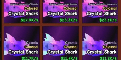 Gambar Product Colossal Crystal Shark - Catch And Tame!