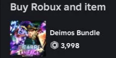 Bizarre Lineage - Deimos Bundle【3998R】
