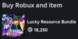 Bizarre Lineage - Lucky Resource Bundle【18250R】