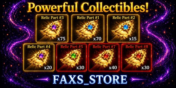 Gambar Product Relic Part / Set all Material 1-8