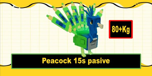 Gambar Product Peacock 15s pasive