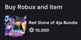 Bizarre Lineage - Red Stone Of AJA【10000R】