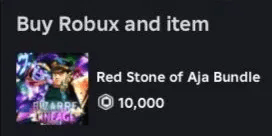 Bizarre Lineage - Red Stone Of AJA【10000R】