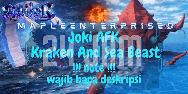 Gambar Product Joki AFK 24 Hours Kraken And Sea Beast World Sea 2 | Joki AFK | Sailor Piece