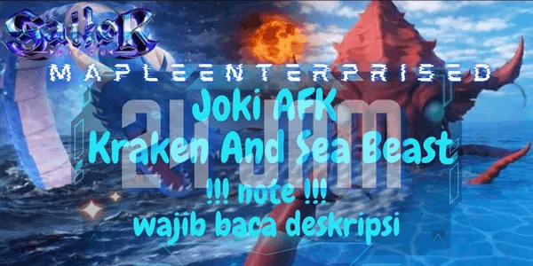 Joki AFK 24 Hours Kraken And Sea Beast World Sea 2 | Joki AFK | Sailor Piece