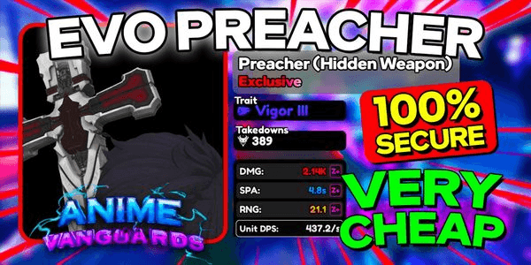 Gambar Product Preacher (Hidden Weapon)