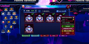 Akun Starter Arise Crossover [5 Festive Vermillion UR+]