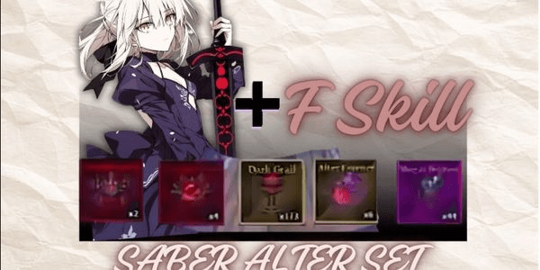 Gambar Product Saber Alter Set + F Skill | Sailor Piece
