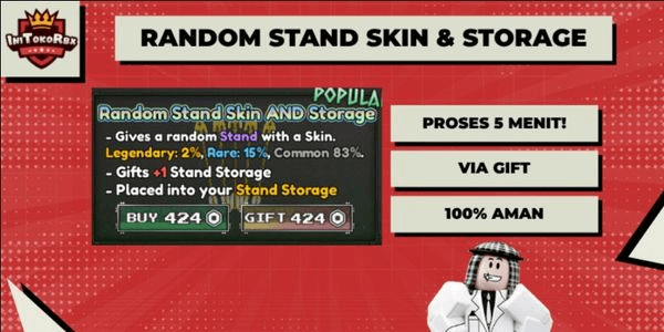 Gambar Product Random Stand Skin and Storage