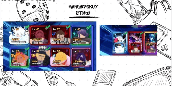 Akun Rukia Monarch + Reze Monarch