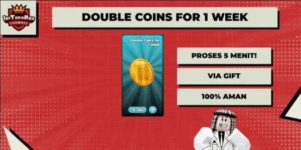Double Coins for 1 Week