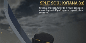Katana Soul Split AOTR