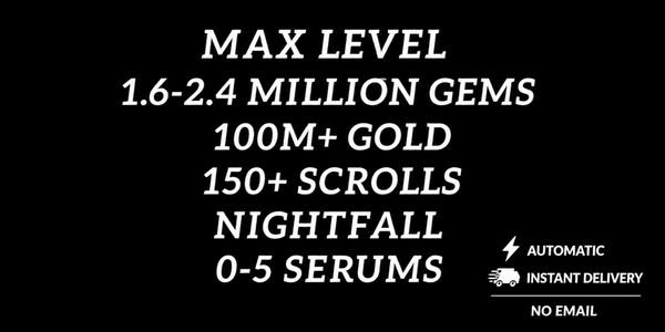 Gambar Product Akun AOTR P4 Max level