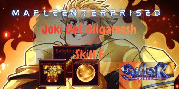 Gambar Product Joki Get MELE GILGAMESH + Title 57.5% | Sailor Piece