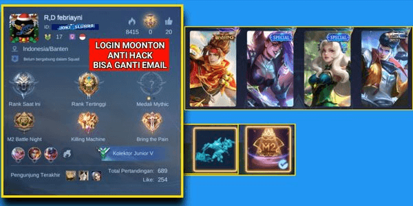 Gambar Product Epic Account & MSC Claude WR Smurf Cheap