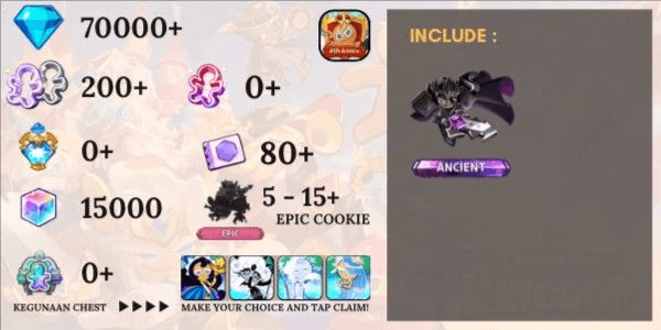 Gambar Product Akun Reroll SIAP GACHA Starter [Dark Cacao] - 1