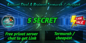 Account Steal A Brainrot Cheapest