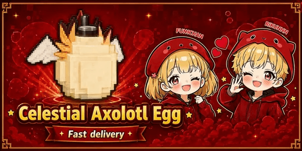 Celestial Axolotl Egg - Catch And Tame!