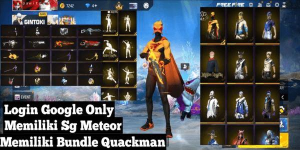 Gambar Product Newbie Level 20 Safe & Trusted 100% Free Fire Account