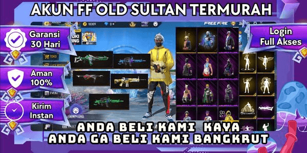Gambar Product Akun FF Super Tapi Hemat | Cocok Buat Pelajar