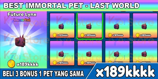 Gambar Product Climb and Jump Tower - Pet Immortal Terbaik Dunia Terbaru - Via trade - BACA DESKRIPSI!