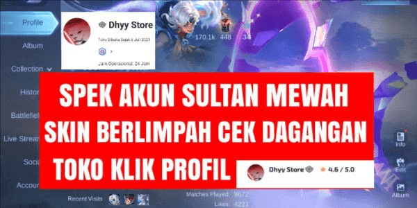 Gambar Product AKUN MURAH SPEK GAGAH IDAMAN BANGET
