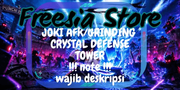 Joki AFK PER HOUR CRYSTAL DEFENSE Tower | Sailor Piece
