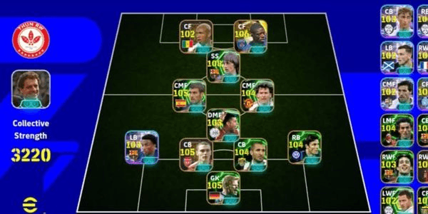 Gambar Product Akun Efootball O Dembele Baloon DOR GG