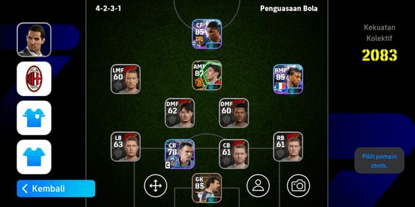 Gambar Product efootball account, polosan KAGAWA KING MU ft OLISE blitz curler, AMAN DAN MURAH