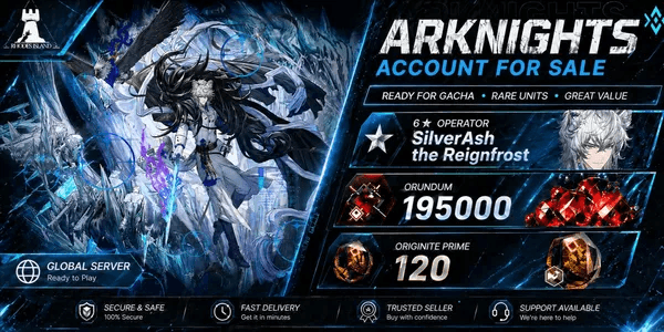 [GLOBAL] Akun Gacha Orundum PO Originite Prime AK Arknight Arknights Platinum Edition