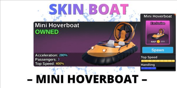 Gambar Product Mini Hoverboat