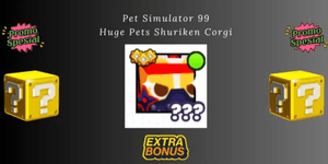 Huge Shuriken Corgi