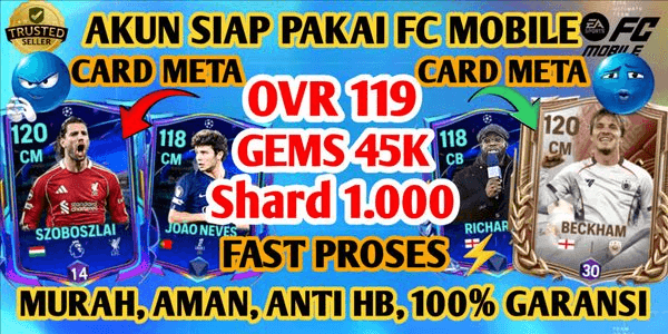 Gambar Product AKUN FC MOBILE SIAP PAKAI