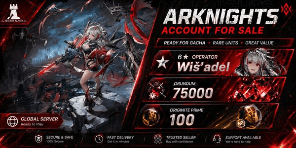 Gambar Product Akun Gacha Orundum Arknights Deluxe Edition