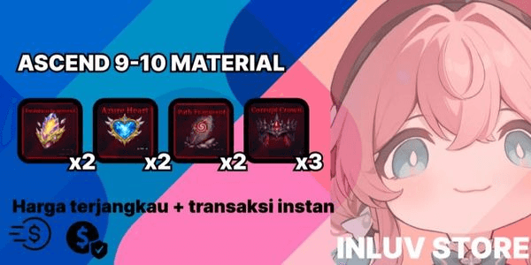 Gambar Product Ascend 9-10 Material | Sailor Piece