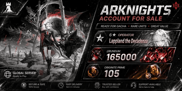 Arknights Reroll Account Definitive Edition