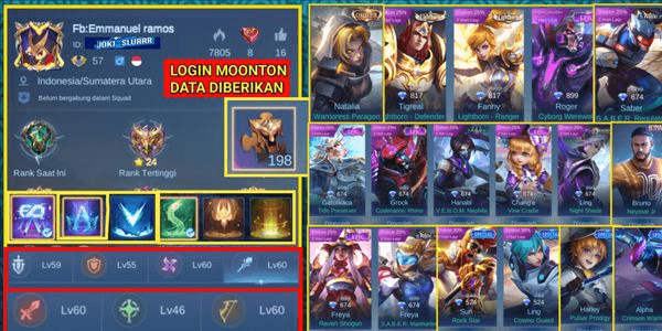 Gambar Product CHEAP ANTI-HACK SULTAN ACCOUNT