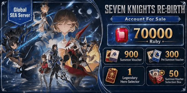 Gambar Product Seven Knights Rebirth Reroll Account Classic Edition
