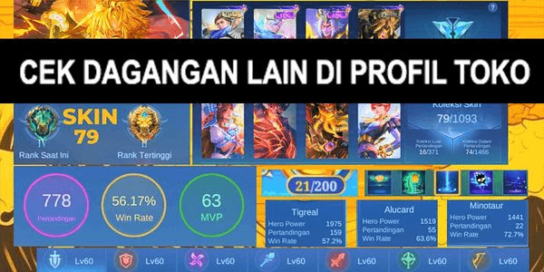 Gambar Product #100 AKUN MOBILE LEGENDS MURAH