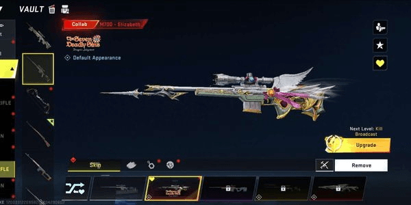 Gambar Product Asia [ Blood Strike Account Akun - Eternal M700 - Elizabeth x Butterfly Knife ]